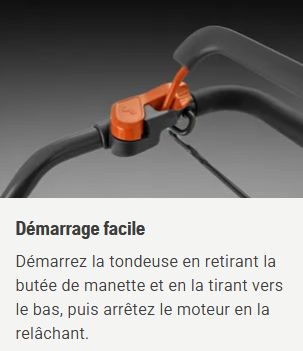 Tondeuse à batterie Husqvarna LC137i pack avec batterie 40-B140 + chargeur QC80