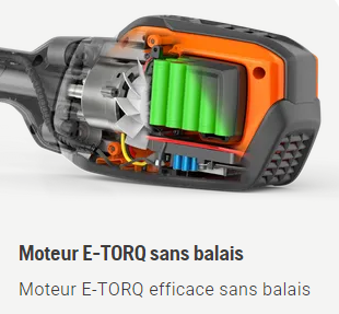 Débroussailleuse professionnelle à batterie Husqvarna 535iRX