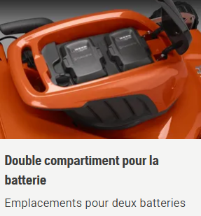 Tondeuse à batterie Husqvarna LC347iVX