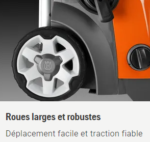 Nettoyeur Haute Pression Husqvarna PW490 - 190 bar - débit max 650 l/h