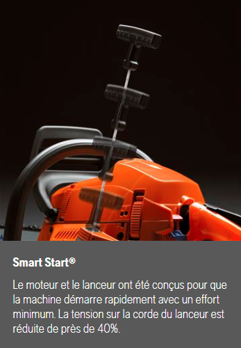 Tronçonneuse Husqvarna 572 XP - 3/8 - 1,5mm - Guide 50cm - 70,7 cm3 - 6,6 kg