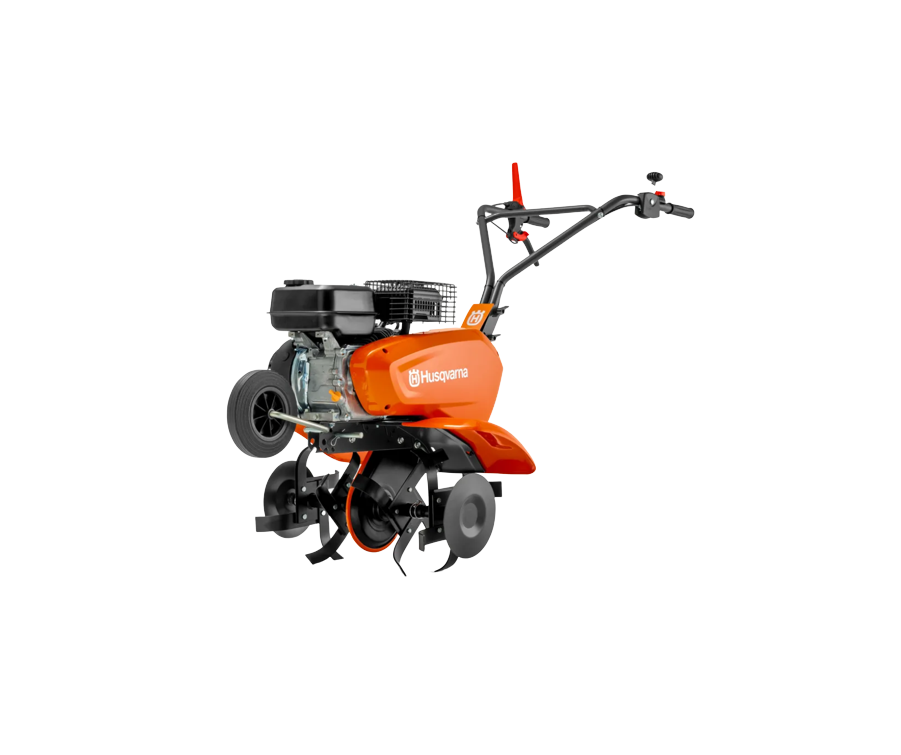 Motoculteur Husqvarna TF225 - 179m3 - 1 vitesse avant/1 vitesse arrière - 4 fraises - largeur de travail 60 cm