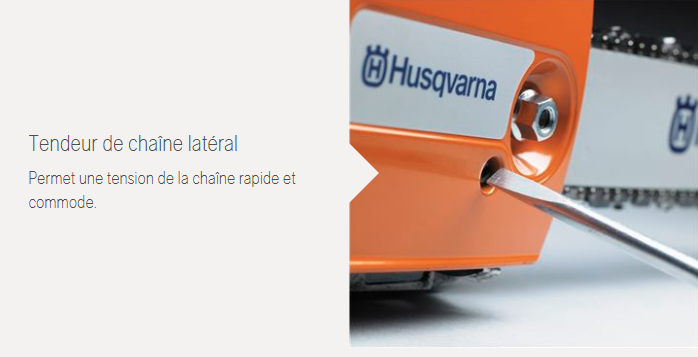 Tronçonneuse élagueuse Husqvarna T525 – 3/8 mini - 1,3mm - Guide 25cm - 27 cm3 - 2,7 kg