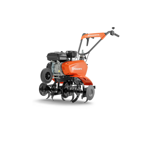 Motoculteur Husqvarna TF335 - 208cm3 - 2 vitesses avant/1 vitesse arrière - 6 fraises - largeur de travail 80 cm