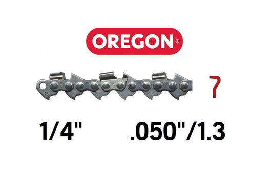 Chaîne Oregon 25AP051E – 1/4 – .050″/1,3 mm - 51 maillons